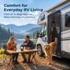 Yourheey RV Magnetic Screen Door 33"x80", Heavy Duty PET Mesh