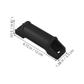 ABOOFAN 6pcs E-Sports Chair Slider Chair Parts Convenient Foot Cushion Replaceable Foot Cushion Home Office Accessories Black Pp