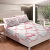 Juego de sábanas con lazo cerezo para decoración del hogar,