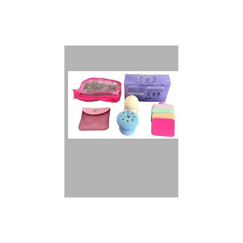 Set de 6 Esponjas de Maquillaje Multicolor | Incluye Set