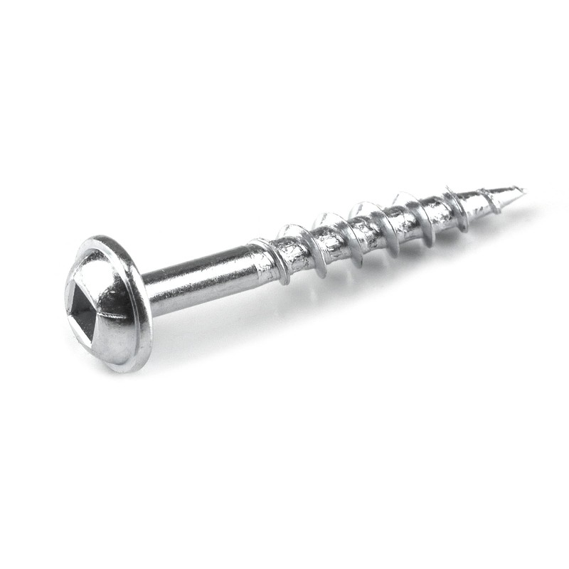 Kreg SML-C125-100 Zinc Pocket Screws, 1 1/4 Inch, #8 Coarse