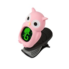 SWIFF SWIFF Clip On Tuner Character Tuner Owl B7 OWL TUNER PINK