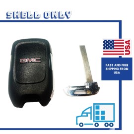 GMC Smart Remote Key Case Shell Fob 5 Button for 2019 2020 GMC Sierrea 1500 2500 350