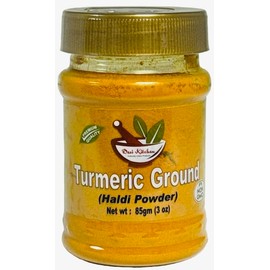 Desi Kitchen Turmeric Ground (Haldi Powder) 3oz (85g) | All Natural | NON-GMO | Product of India