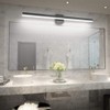 Aipsun 40 inch Modern Black Vanity Light LED Black Bathroom