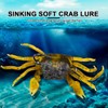 XPEX Pack of 3 Simulation Crab Bait, Crab Sharp Hook