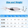 6pcs Fishing Spoon Spinner Lures Metal Jig Spoon Spinner Baits