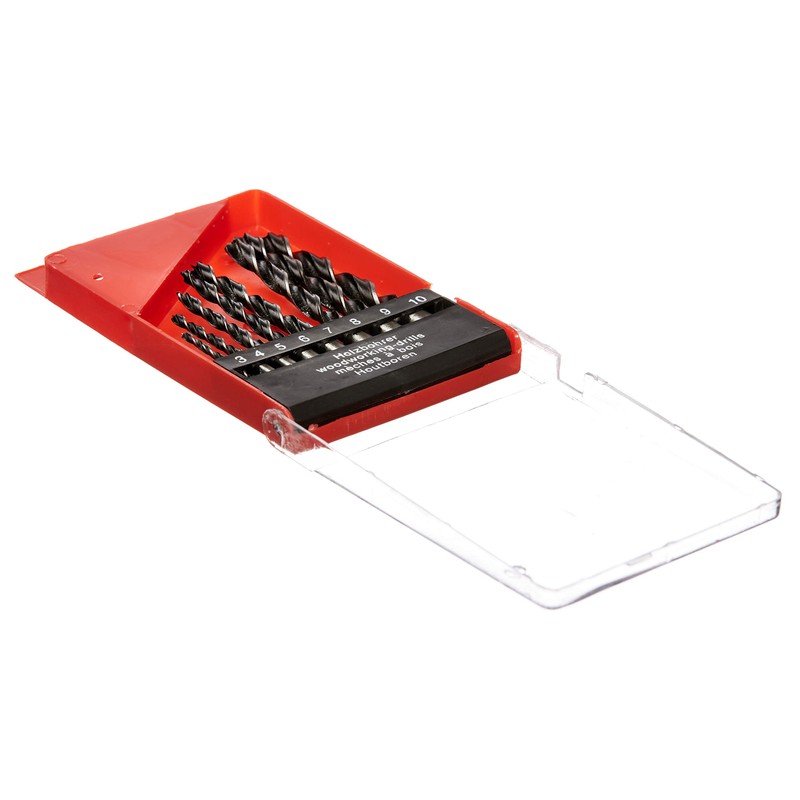 Amtech F1500 8 Piece wood drill bit set
