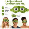 3D Frog Sleep Mask, Funny Frog Eye Mask for Sleeping,