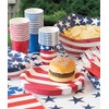 Round Dinner Paper Plates - 9" | US Patriotic |