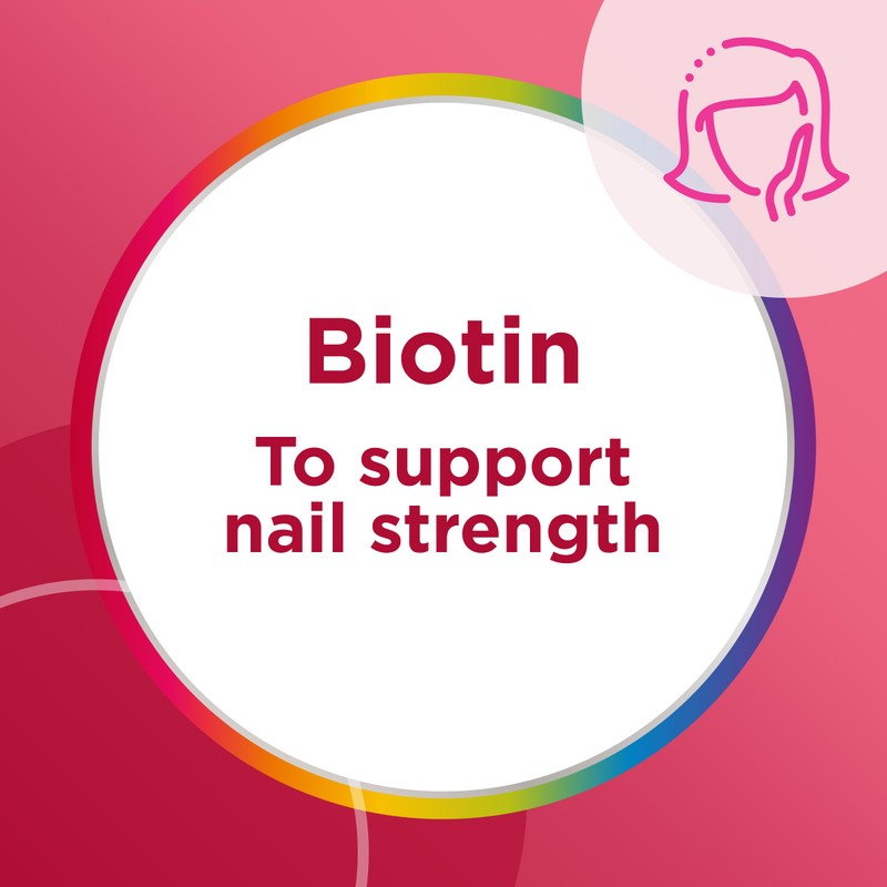 Centrum Benefit Blends Beautiful & Bright with Vitamin C, Biotin,