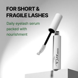 AVCA Deep Nourishing Eyelash Serum - Lash Serum for Eyelash Growth, Premium Eyelash Growth Serum for Longer, Fuller, and Thicker Lashes (9ml/0.30fl.oz.)