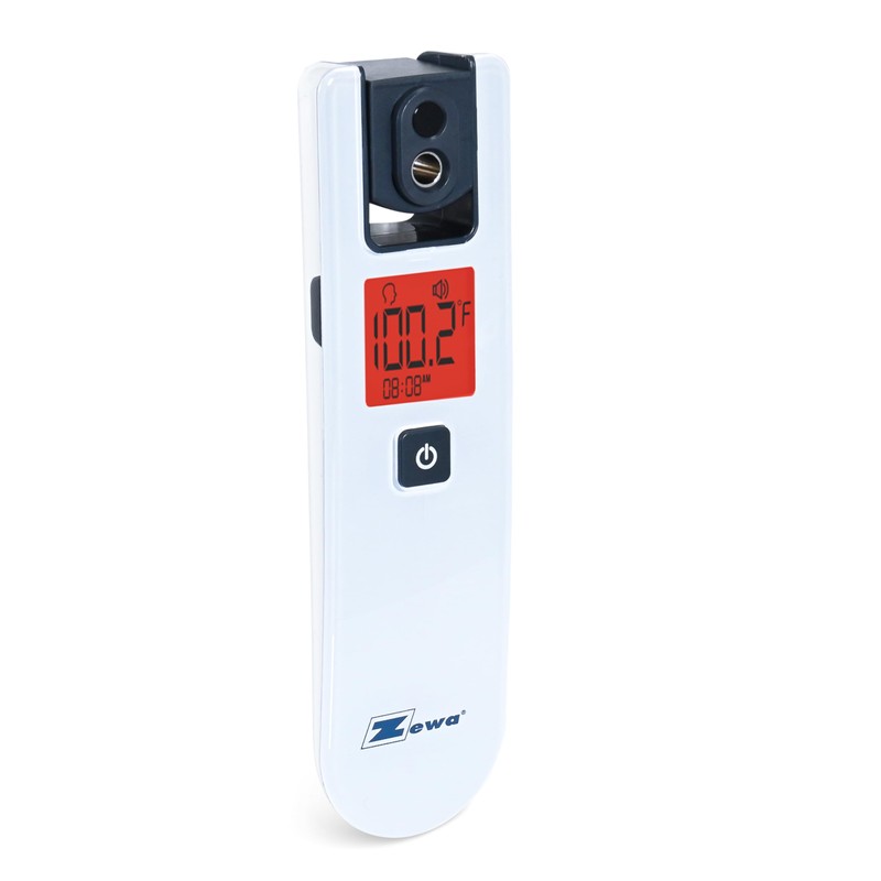 Zewa 4-Way Rotating Infrared Thermometer | Forehead Non-Touch Technology |