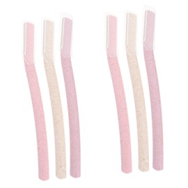 MERRYHAPY 1set Eyebrow Razor Eyebrow Trimmers for Facial Hair Removal Portable Hair Removal Razors for Quick Grooming and Random Color 6pcs