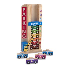 Melissa & Doug Stack and Count Parking Garage