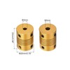 QUARKZMAN 2 pieces 4 mm to 5 mm aluminium alloy