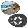 Aritoxy Passenger Side Mirror Glass Replacement Fit for Mini Cooper