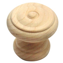 Wake Sangyo TW-316 Wooden Knobs 1.4 inches (35 mm) Interior Furniture Handle Picking