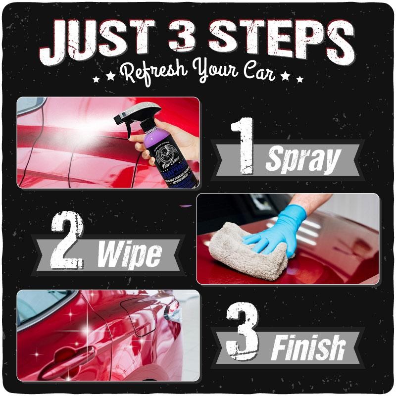 TORETARK Car Ceramic Coating Spray: 3-in-1 Highly Protective - Highly