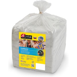 ACTIVA Fast Drying Paper Mix-6 pounds Papier Mache, White