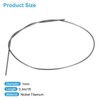 sourcing map 1 Feet Nitinol Wire, 1mm 40° Super Elastic