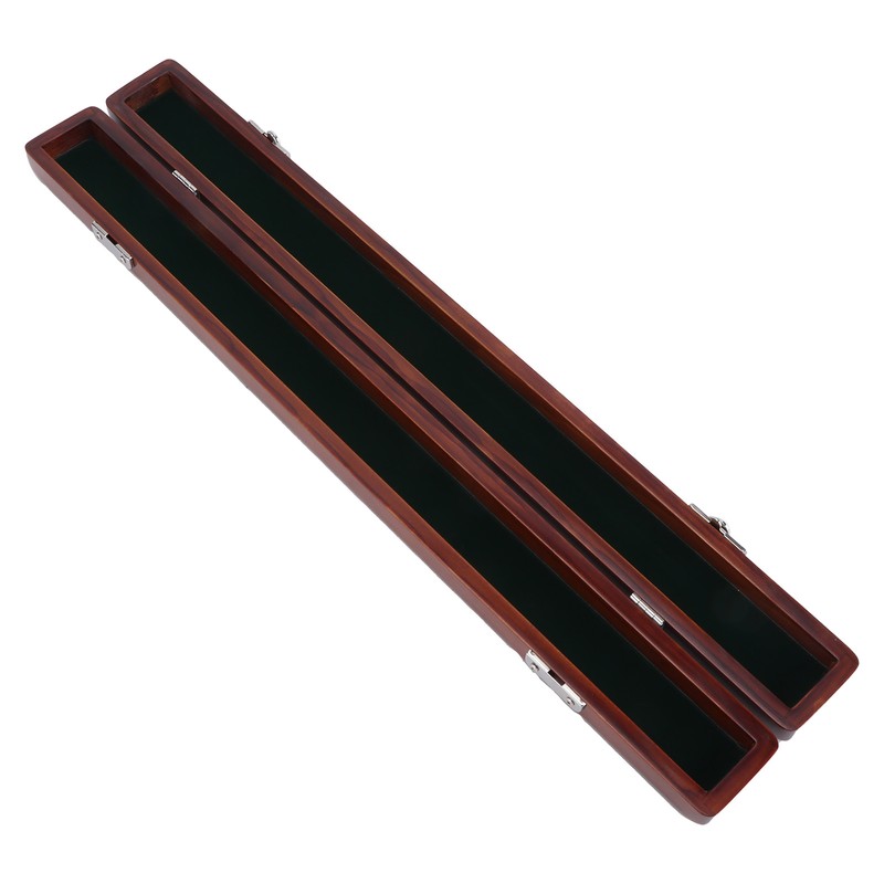 Baton Box Band Playing Guide Rod Wooden Protective Storage Case