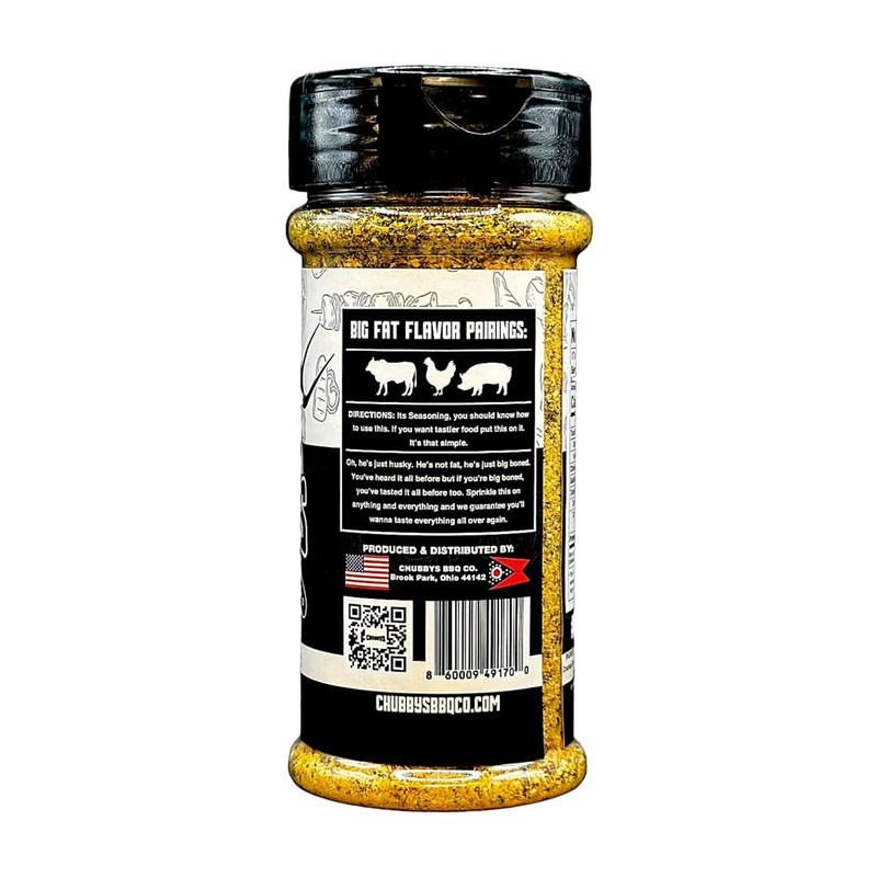 CHUBBYS Big Boned - Butchers All Purpose Seasoning Spice Rubs