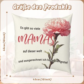 JoyrnalK Best Mother's Day Gifts Mum Gift For Mum Gift Mother Birthday Small Gifts For Women Birthday Gift Mother Gifts Cushion Cover Mum Christmas