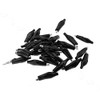 YINETTECH 30 Pieces Black Airbrush Parts Holder Colour Crocodile Clip