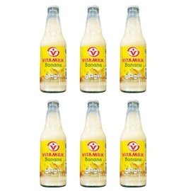 Vitamilk Banana Soy Milk 10fl.oz - (6 Bottles)