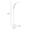 Verilux SmartLight Full Spectrum LED Modern Floor Lamp with Adjustable