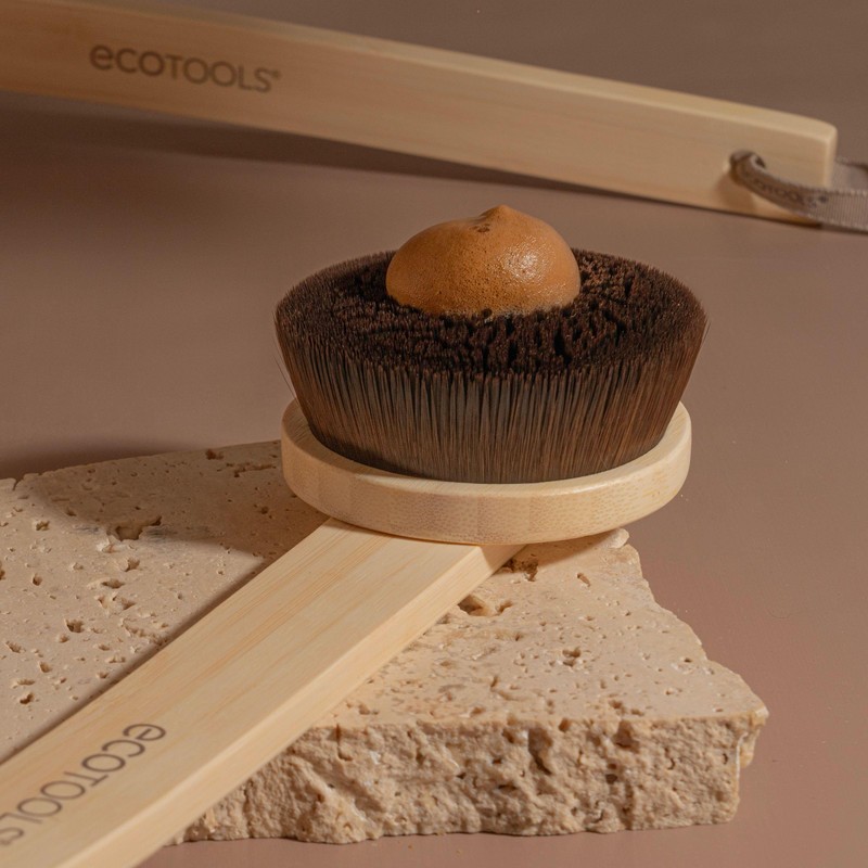 EcoTools Good Tan Self-Tan Back Applicator, Long Handle Back Brush
