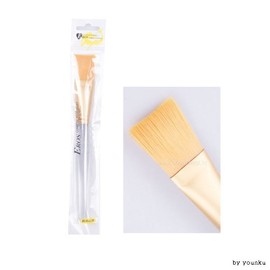 Transparent pack brush - gold plate/face brush/puff/brush/makeup brush 5ea