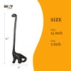 Dinosaur Cast Iron Paper Towel Holder - Sturdy and Functional