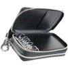 Berkut Carbon Leather x Grain Leather Mini Wallet, Coin Purse,