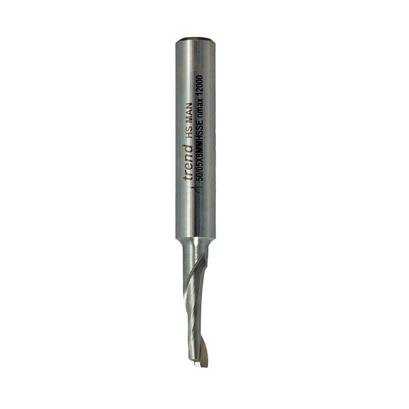 Trend Professional Aluminium Cutter, 5mm Diameter, 8mm Shank, 5mm Cut