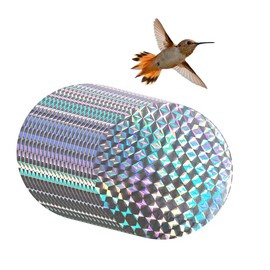 40 Pcs Round Bird Collision Window Stickers,Anti Collision Glass Alert Decals,for Prevent Birds from Hitting Windows,7.5 cm in Diameter