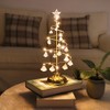 LED Christmas Tree Lamp Battery Powered Spiral Christmas Tree Table
