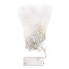 West Ivory 4.2 feet 10 LED String Fairy Light w/Feather