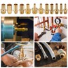 sourcing map Brass Barbed Fitting 1/2" NPT Male to 1/2"