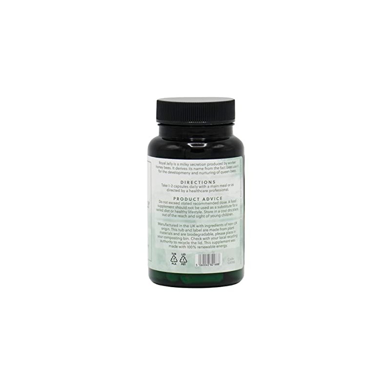 Royal Jelly Capsules | 600mg Royal Jelly per Capsule (3:1)