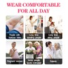 Open Toe Compression Socks 2 Pairs 15-20mmHg Support Circulation Medical