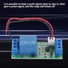 Self Locking Switch Trigger Relay Module One Button Start Stop(12V)