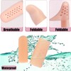 Gel Finger Cots,20 Pcs Silicone Finger Protectors Covers,Finger Caps Finger