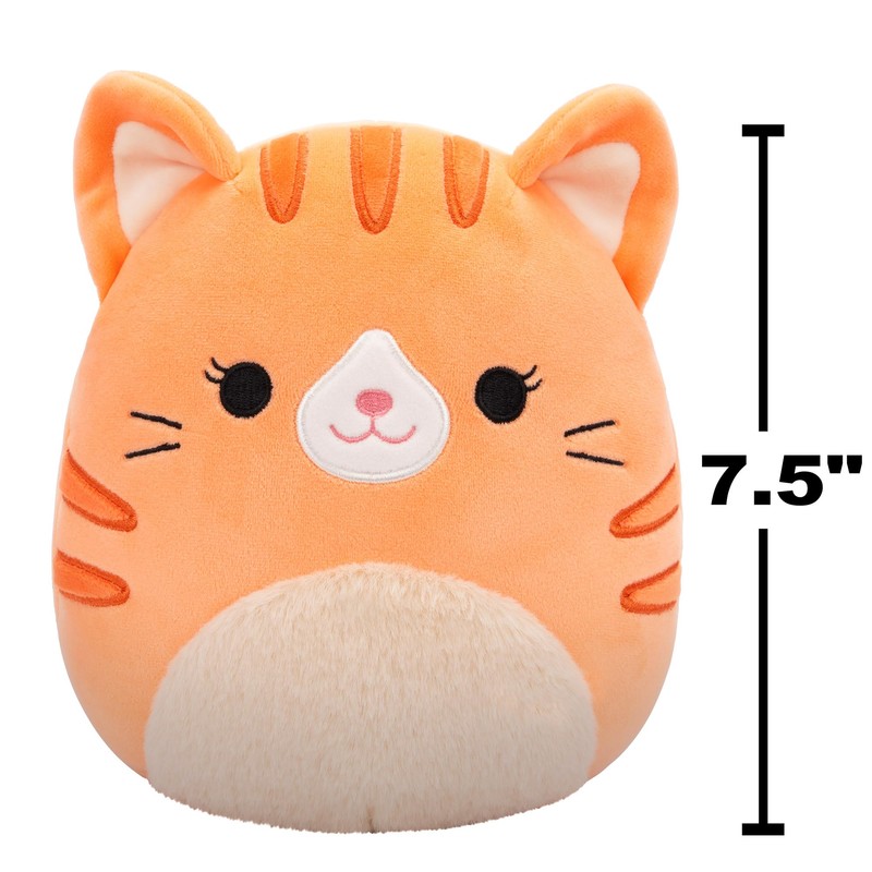 Squishmallows Original 7.5 Inch - Gigi the Orange Tabby Cat