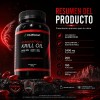 Aceite De Krill Omega 3 200 Cápsulas 100 Porciones