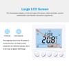 Smart Control, Electric Heating Thermostat, White, Weekly programmable Voice Control,
