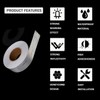 Qomovo Solas Reflective Tape Silver Marine Safety Warning Tape(2in x