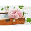 Elegant Floral Chiffon Hair Tie for Women – Soft and