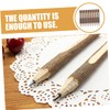COHEALI 10Pcs Natural Log Pencils Wooden Pencils for Writing Drawing